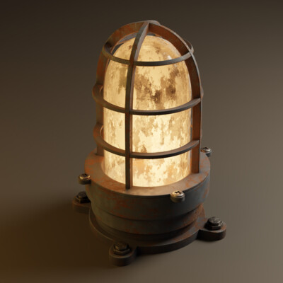 Wall vintage lamp