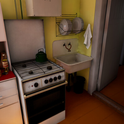 The "House" project. Unreal Engine 4. Almost end.