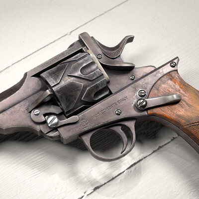 Webley Fosbery Automatic Revolver