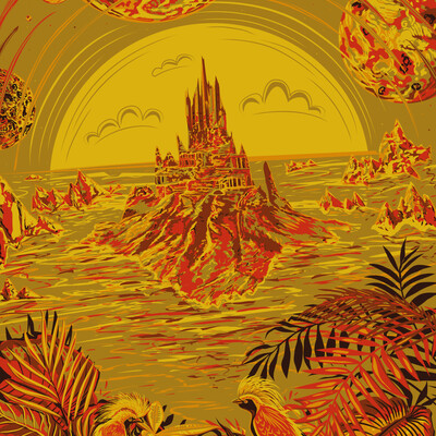 Island castle
