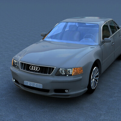 Audi A8 tyunning neizvestnogo mastera.