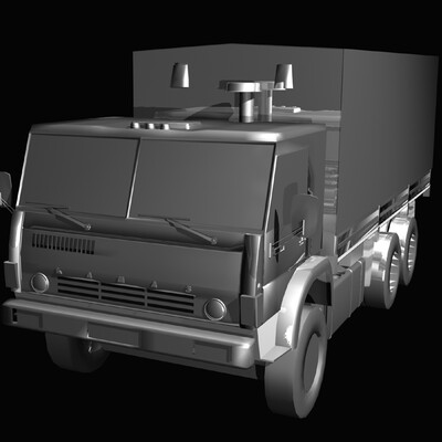 Bezteksturnyiy KamAZ 53215
