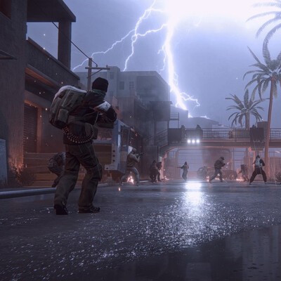 Cutscene for Palm Road PvE Mission