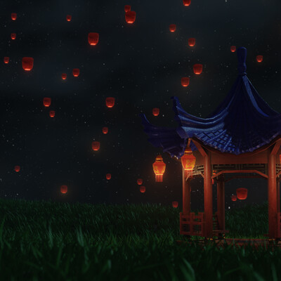 Chinese gazebo