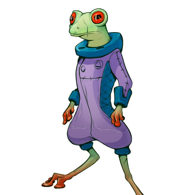 the frog