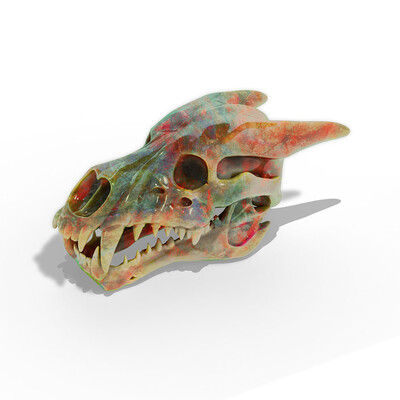 Dragon skull