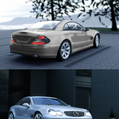 Mercedes Benz SL-class 2002