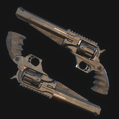 game-ready revolver