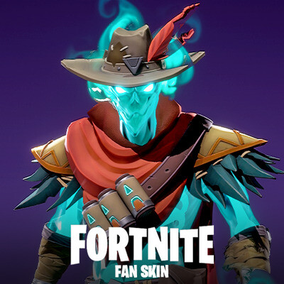 Ghost Cowboy - Fan Fortnite skin