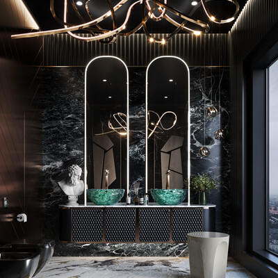 Master Bathroom | Главная ванная комната