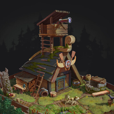 Strictly Viking hut