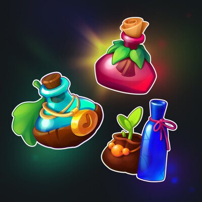 Bottles icon pack