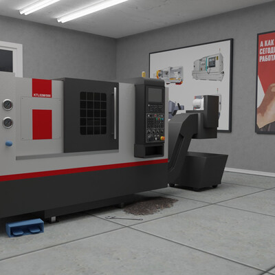 Lathe work