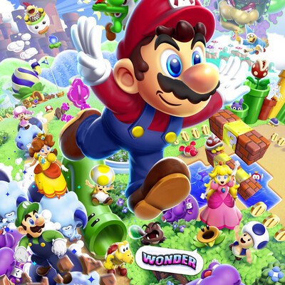 Super Mario Wonder fan art