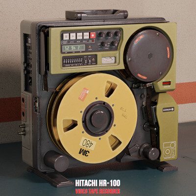 HITACHI HR-100 VIDEO TAPE RECORCER