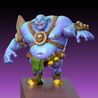 Game-ready 3D character