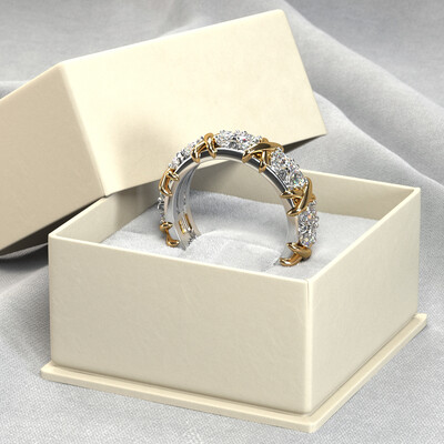 Jewelry replica of Tiffany's ring