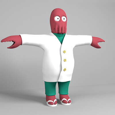 3D Zoidberg
