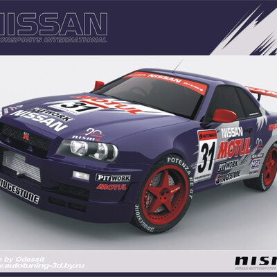 Nissan Skyline GTR-34 (Tuning)