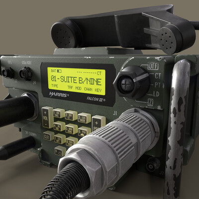 walkie-talkie: ANPRC-117F