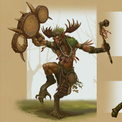Forest shaman Vedomorok