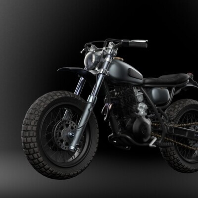 motorcycle scrambler
