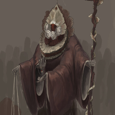 Work for a competition "The further into the forest"