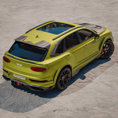 Bentley Bentayga body kit  https://www.instagram.com/panderlaike_designer/