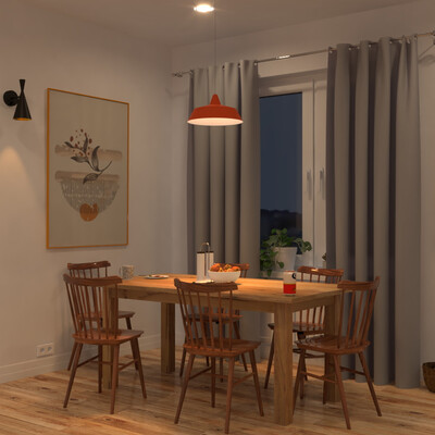 Night Kitchen Render
