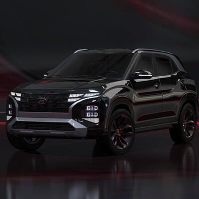 Restyled Hyundai Creta of the second generation
