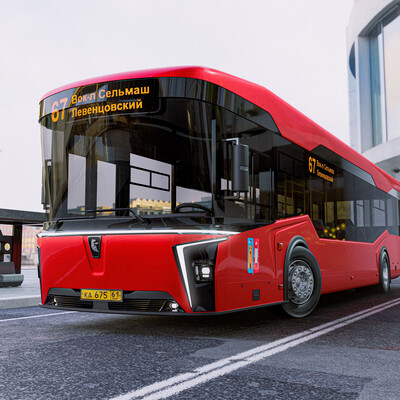 KAMAZ Electric bus