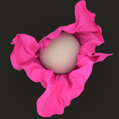 Play with node Pop wind. Houdini.