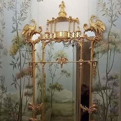 Mirror in the toilet