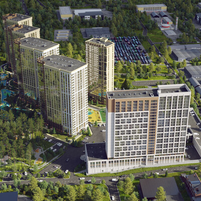 Residential complex "Voroshilov" and "Chkalov", Novosibirsk