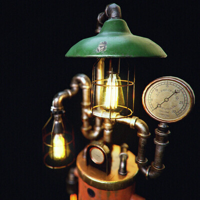 Steampunk Lamp