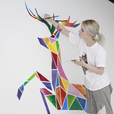 Murals and props