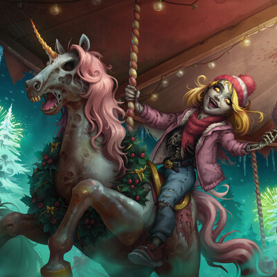 Christmas carousel
