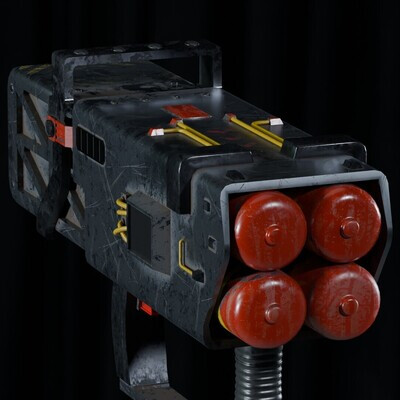 Rocket Storm - Game-Ready Rocket Launcher