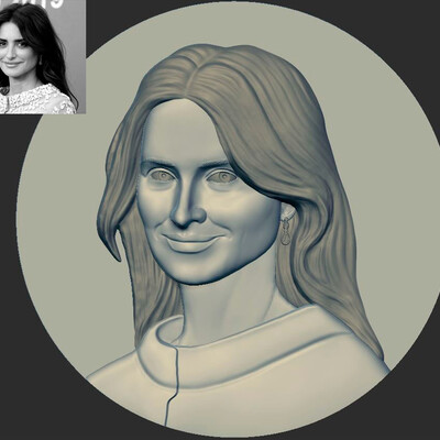 3D bas-relief for CNC