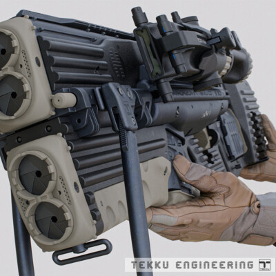 Heavy assault rifle Horizon II