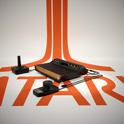 ATARI 2600 CONSOLE