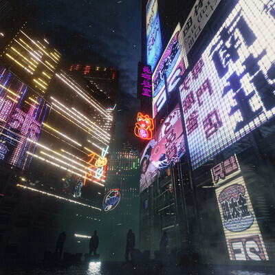 Futuristic city