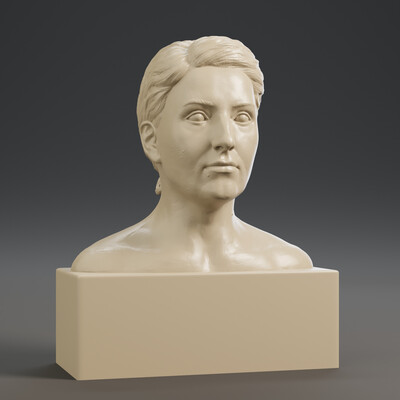 Facial portraiture practice