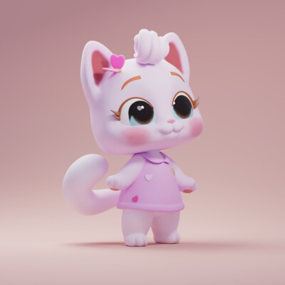 Cute little kitten
