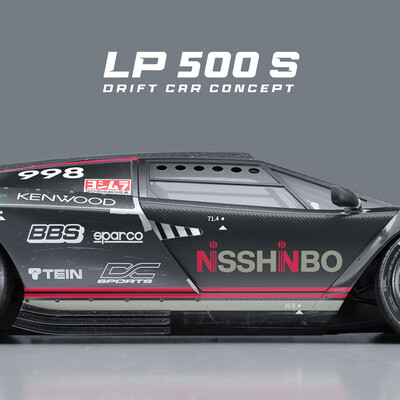 LP500S drift car concept