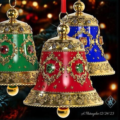 Echoes of Christmas Bells, /ZBrush Jewelry Time-lapse.