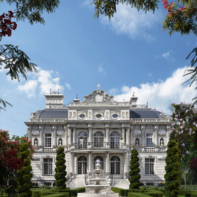 The Classic French exterior (Artistic Work)