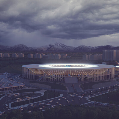 Shymkent Central Stadium