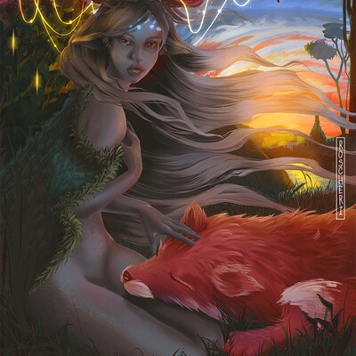 Deer Dryad