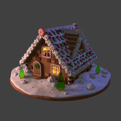 Gingerbread house